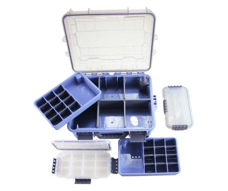AQUA MARINE - Fishing Pro Tackle Box - Multiple Colors Available
